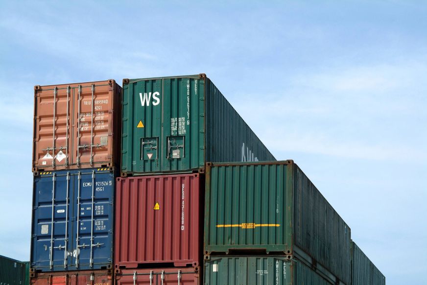 Intermodal container handling